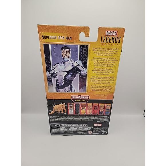 Hasbro Marvel Legends Superior Iron Man 6" Action Figure NEW Sealed - Picture 4 of 7